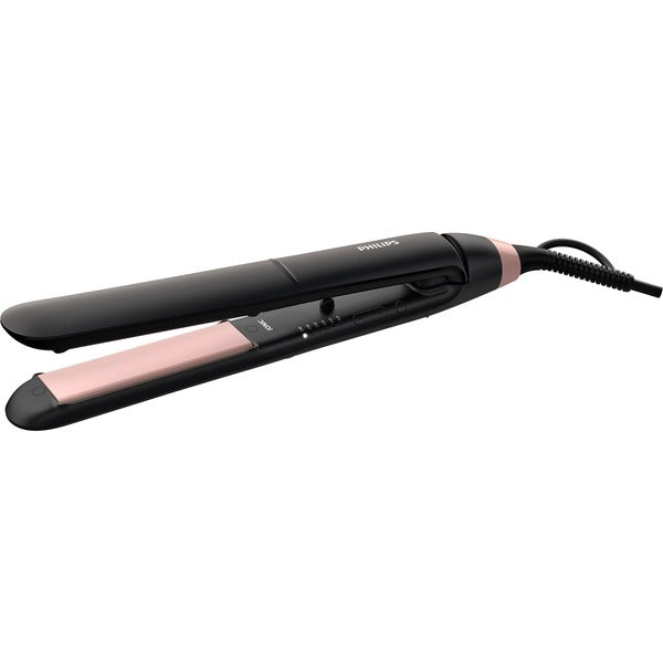 Ισιωτικό Μαλλιών Philips StraightCare Essential BHS378/00 σε Μαύρο και Ροζ Χρώμα