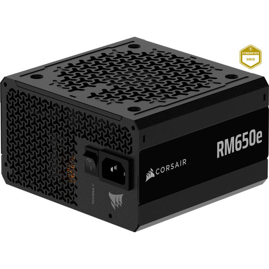 Corsair RM650e (μαύρο, 4x PCIe, Διαχείριση καλωδίων, 650 Watt)