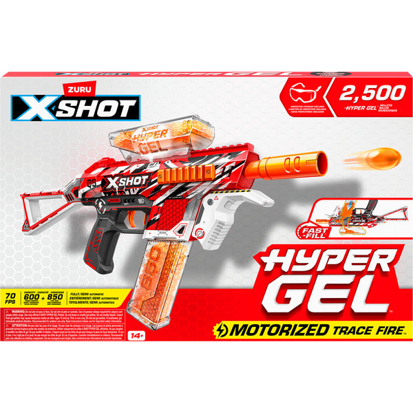 ZURU XSHOT - Hyper-Gel Blaster Trace Fire