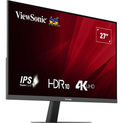 ViewSonic VA2708-4K-HD (68.6 cm (27 Zoll), schwarz (matt), UltraHD/4K, IPS, HDR10)