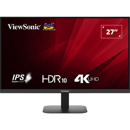 ViewSonic VA2708-4K-HD (68.6 cm (27 Zoll), schwarz (matt), UltraHD/4K, IPS, HDR10)