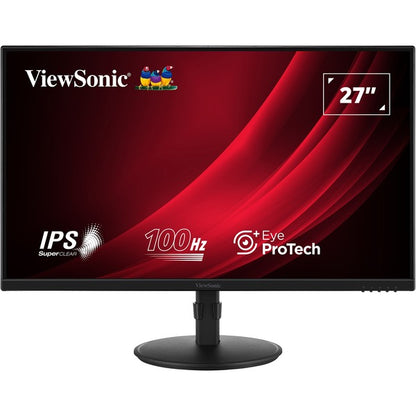 ViewSonic VG2708A-MHD (68.6 cm (27 Zoll), schwarz, FullHD, IPS, HDMI, DP, VGA, 100Hz Panel)