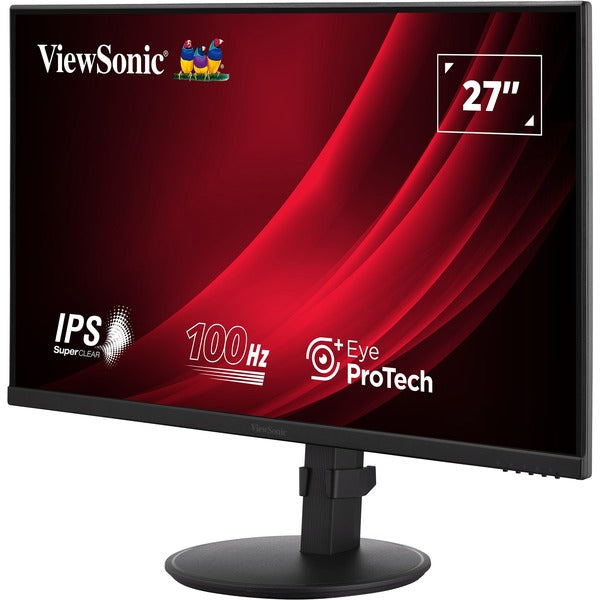 ViewSonic VG2708A-MHD (68.6 cm (27 Zoll), schwarz, FullHD, IPS, HDMI, DP, VGA, 100Hz Panel)