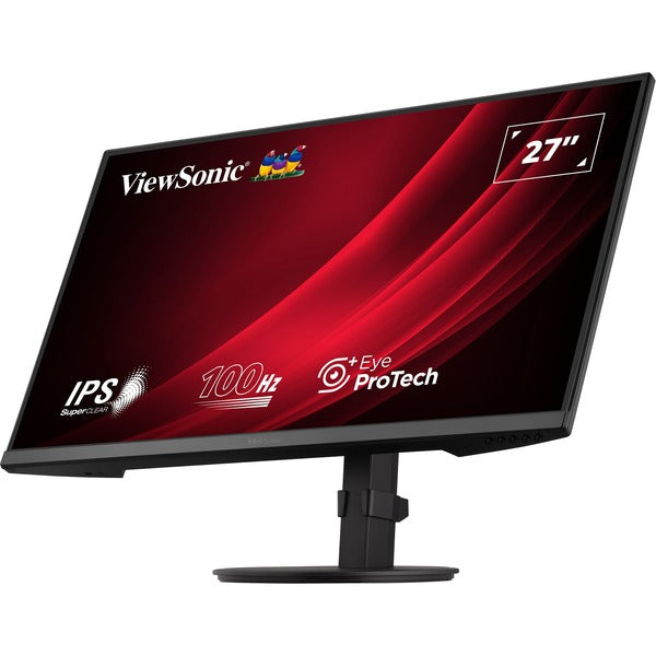 ViewSonic VG2708A-MHD (68.6 cm (27 Zoll), schwarz, FullHD, IPS, HDMI, DP, VGA, 100Hz Panel)