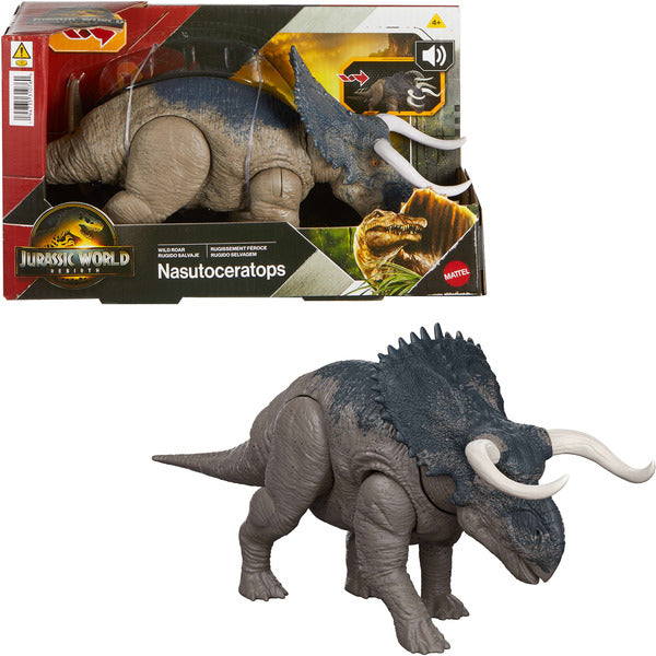 Mattel Jurassic World Wild Roar Nasutoceratops