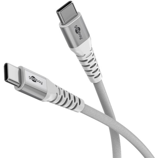 Goobay Supersoft USB 2.0 Textilkabel 2m USB-C