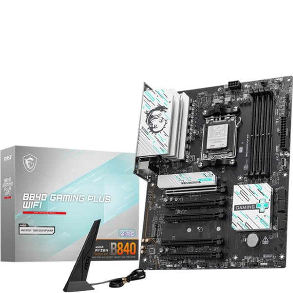 MSI B840 GAMING PLUS WIFI (Μαύρο/Ασημί)