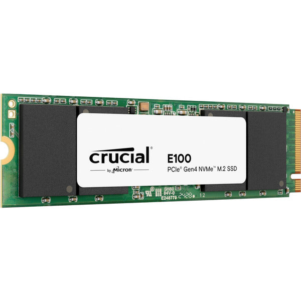 Crucial E100 2 TB NVMe M.2 SSD - Υψηλή Ταχύτητα και Αξιοπιστία