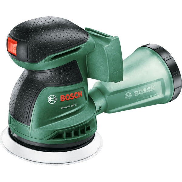 Bosch Powertools Akku-Exzenterschleifer EasyOrbit 18V-10 solo, 18Volt (grün, ohne Akku und Ladegerät, POWER FOR ALL ALLIANCE)
