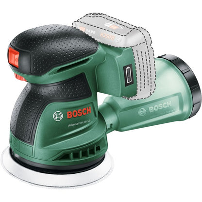 Bosch Powertools Akku-Exzenterschleifer UniversalOrbit 18V-20 solo, 18Volt (grün, ohne Akku und Ladegerät, POWER FOR ALL ALLIANCE)
