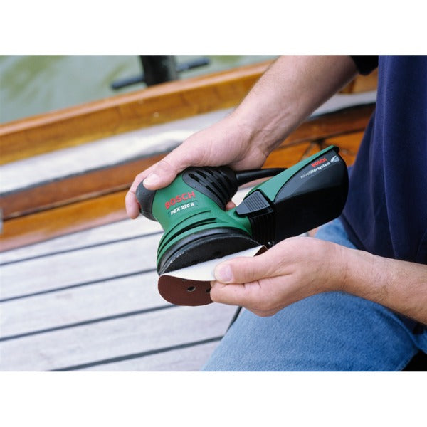 Bosch Powertools Akku-Exzenterschleifer UniversalOrbit 18V-20 solo, 18Volt (grün, ohne Akku und Ladegerät, POWER FOR ALL ALLIANCE)