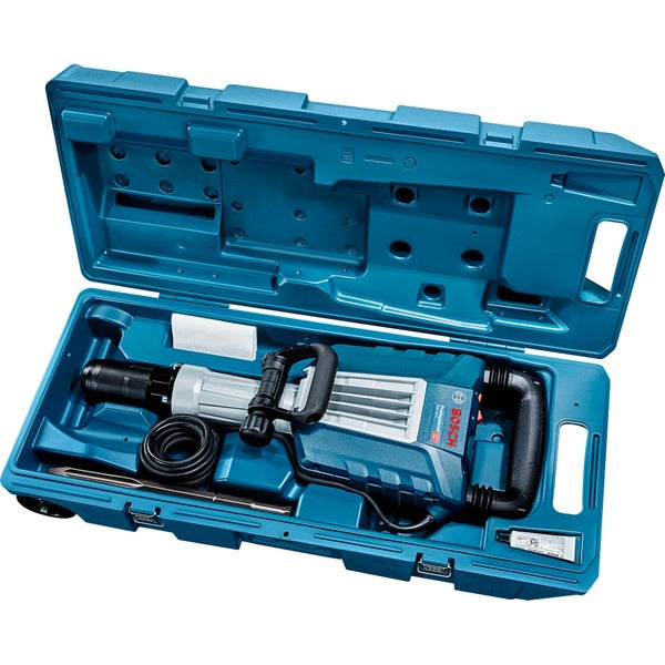 Bosch Powertools Abbruchhammer GSH 14 C Professional (blau, 1.750 Watt, Koffer)