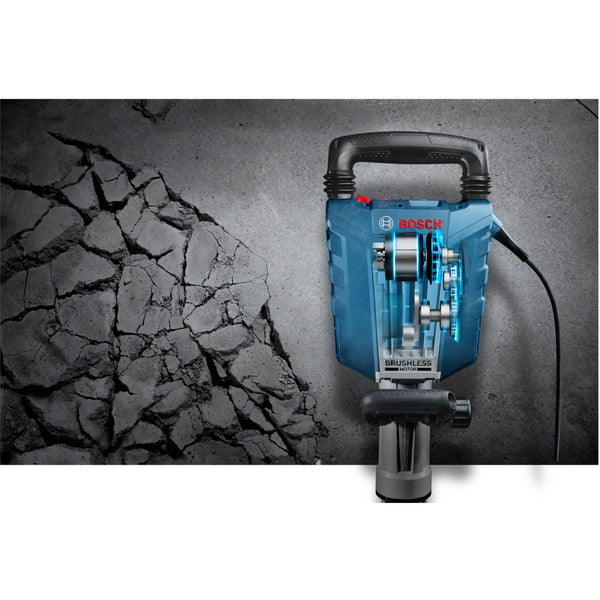 Bosch Powertools Abbruchhammer GSH 14 C Professional (blau, 1.750 Watt, Koffer)