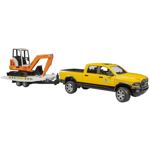BRUDER RAM Rental Service mit Minibagger