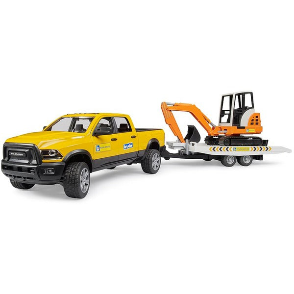 BRUDER RAM Rental Service mit Minibagger