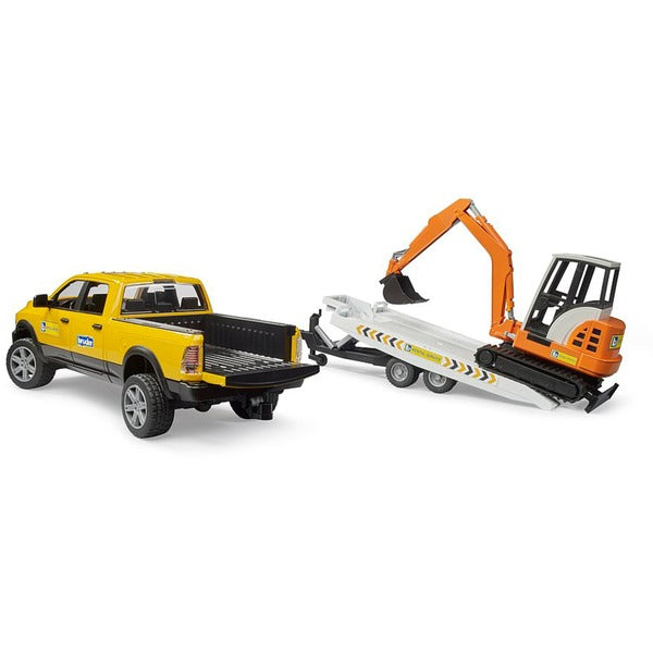 BRUDER RAM Rental Service mit Minibagger