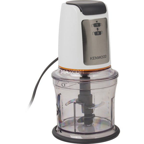 Kenwood Easy Chop Mini-Zerkleinerer CHP61 (weiß/transparent, 500 Watt, Behälter 0,5 Liter)