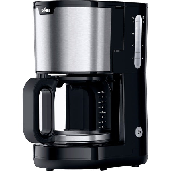 Braun Household PurShine KF 1500 Coffee Maker (Black/Stainless Steel)