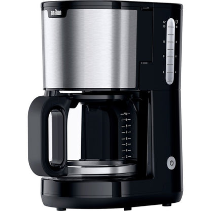 Braun Household PurShine KF 1500 Coffee Maker (Black/Stainless Steel)