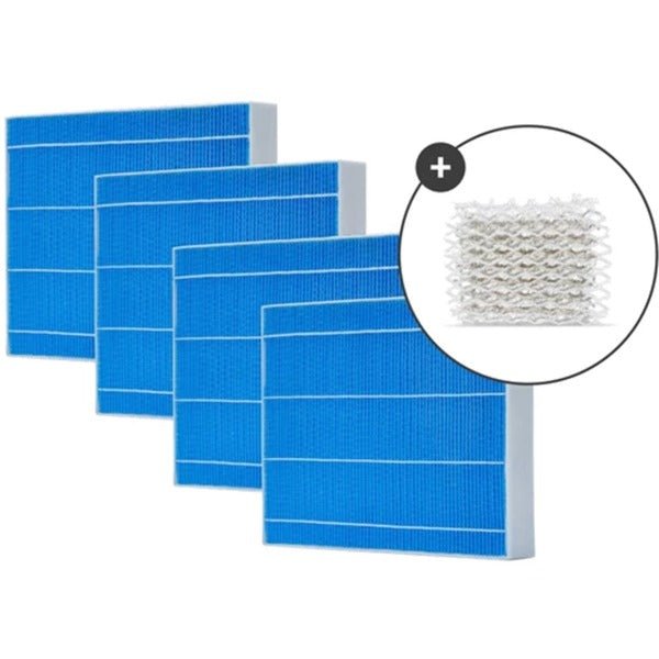 Meaco Verdunstungsfilter für Armin 680, 4er-Pack + Silvertex (4 Stück, inkl. Wassersterilisationspad)