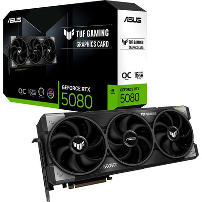 Asus GeForce RTX 5080 TUF GAMING OC Graphics Card (DLSS 4, 3x DisplayPort, 2x HDMI 2.1)