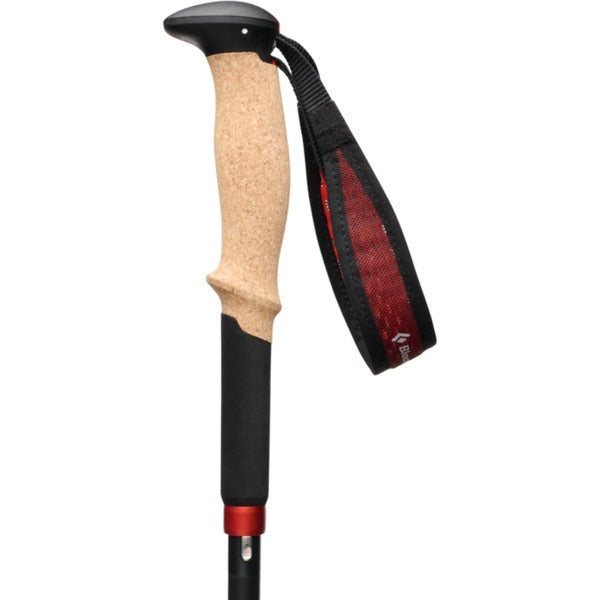Black Diamond Treckingstöcke Pursuit Carbon Z (anthrazit/orange, 1 Paar, 125 cm)