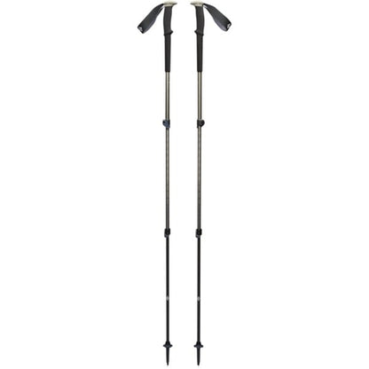 Black Diamond Trekkingstöcke Trail (schwarz/olivgrün, 1 Paar, 100-140 cm)