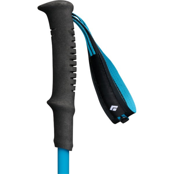 Black Diamond Trekkingstöcke Distance Carbon FLZ (anthrazit/blau, 1 Paar, 110-125 cm)