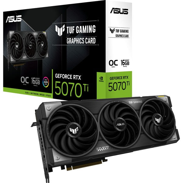 Asus GeForce RTX 5070 Ti TUF GAMING OC (DLSS 4, 3x DisplayPort, 2x HDMI 2.1)