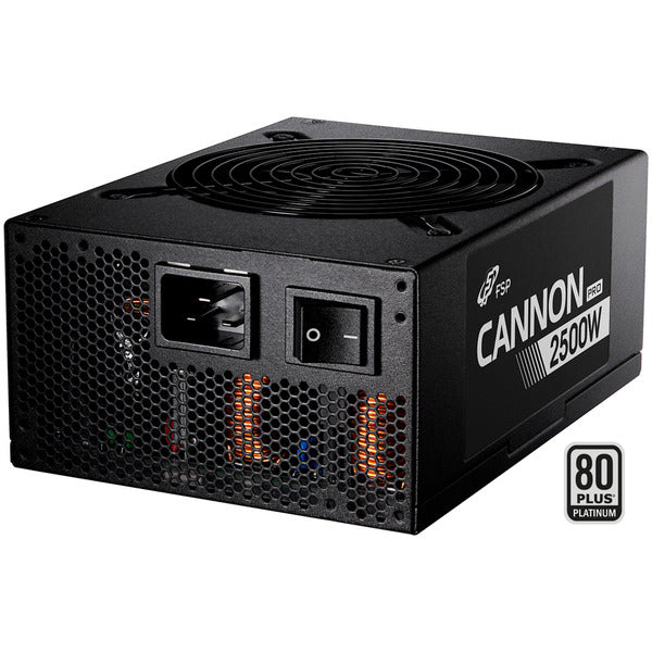 FSP CANNON PRO 2500 (schwarz, 4x 12-Pin, 3x PCIe, Kabelmanagement, 2500 Watt)