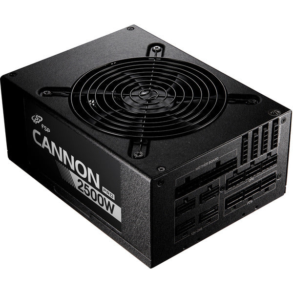 FSP CANNON PRO 2500 (schwarz, 4x 12-Pin, 3x PCIe, Kabelmanagement, 2500 Watt)