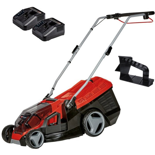 Einhell Akku-Rasenmäher GE-CM 36/36 Li M - Solo, 36Volt (2x18V) (rot/schwarz, ohne Akku und Ladegerät)