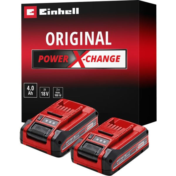 Einhell Akku Power-X-Change TWIN-PACK 18Volt 4,0Ah