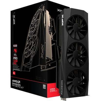 XFX Radeon RX 9070 XT Quicksilver (schwarz, RDNA4, GDDR6, 3x DisplayPort, 1x HDMI 2.1)