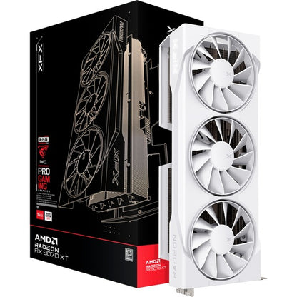 XFX Radeon RX 9070 XT Swift (weiß, RDNA4, GDDR6, 3x DisplayPort, 1x HDMI 2.1)