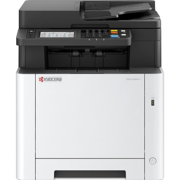 Kyocera ECOSYS MA2600cwfx Plus (inkl. 3 Jahre Kyocera Life Plus) (grau/schwarz, USB, LAN, WLAN, Scan, Kopie, Fax, Duplex (Druck), Duplex (Scan))