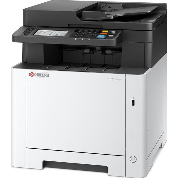 Kyocera ECOSYS MA2600cwfx Plus (inkl. 3 Jahre Kyocera Life Plus) (grau/schwarz, USB, LAN, WLAN, Scan, Kopie, Fax, Duplex (Druck), Duplex (Scan))