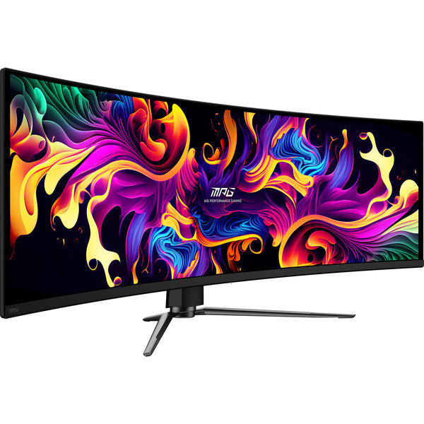MSI MPG 491CQPXDE QD-OLED (124.5 cm (49 Zoll), schwarz, DQHD, Curved, USB-Hub, USB-C, 240Hz Panel)