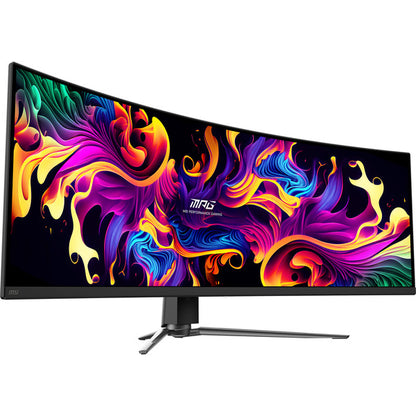 MSI MPG 491CQPXDE QD-OLED (124.5 cm (49 Zoll), schwarz, DQHD, Curved, USB-Hub, USB-C, 240Hz Panel)