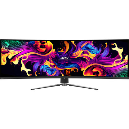 MSI MPG 491CQPXDE QD-OLED (124.5 cm (49 Zoll), schwarz, DQHD, Curved, USB-Hub, USB-C, 240Hz Panel)