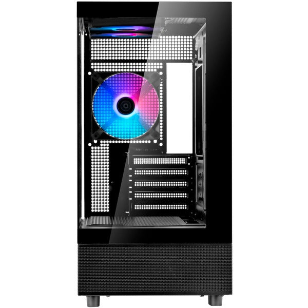 Silverstone Technology Lucid 04 (schwarz, Tempered Glass x 2)