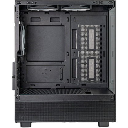 Silverstone Technology Lucid 04 (schwarz, Tempered Glass x 2)