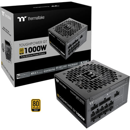 Thermaltake Toughpower GT 1000W - Μαύρη τροφοδοσία με 12-Pin High Power GPU
