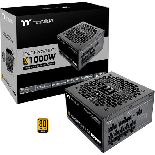 Thermaltake Toughpower GT 1000W - Μαύρη τροφοδοσία με 12-Pin High Power GPU