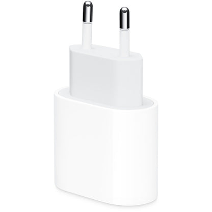 Apple USB-C Power Adapter MD3J4ZM/A, 20 Watt (White, 1x USB-C, Cable Not Included)