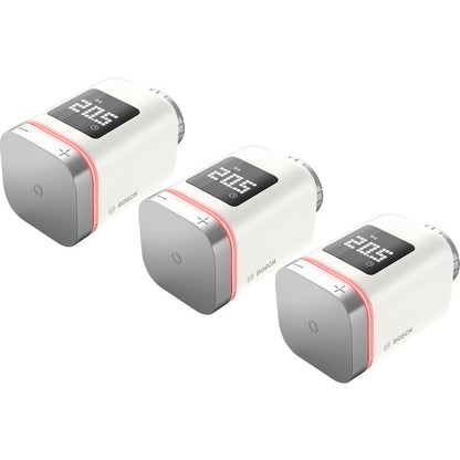 Bosch Smart Home Radiator Thermostat II [+M] Savings Bundle (White, 3-Pack)