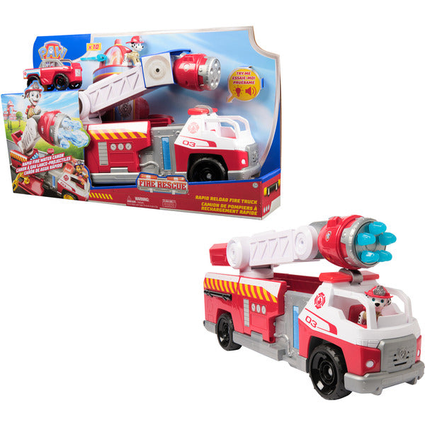 Spinmaster Paw Patrol Fire Rescue - Μαρσάλλς Deluxe Πυροσβεστικό Όχημα