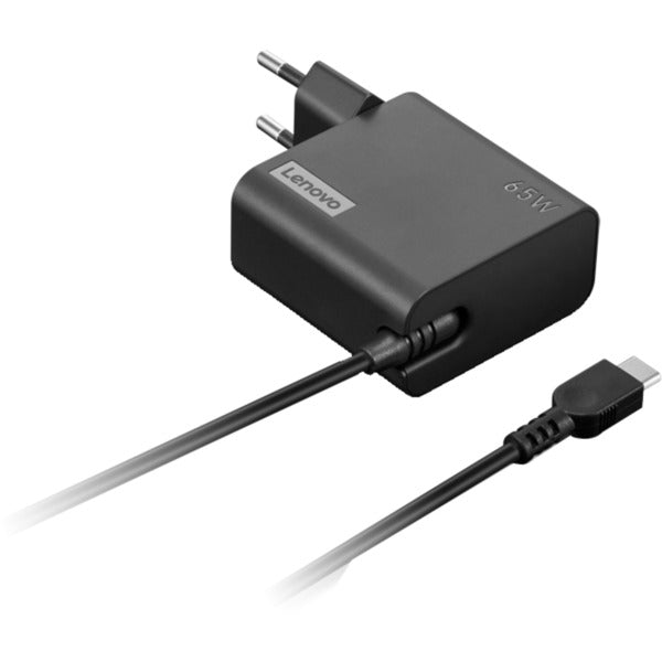 Lenovo 65W USB-C Stecker-Ladegerät EU (schwarz, PD 3.0)