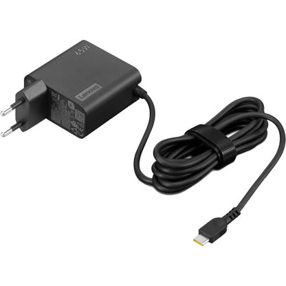 Lenovo 65W USB-C Stecker-Ladegerät EU (schwarz, PD 3.0)