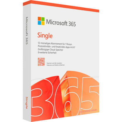 Microsoft Office M365 - 1 Χρήστης (Γερμανικά, 1 Έτος για PC & MAC)